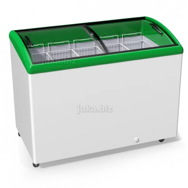 Морозильний лар з гнутим склом JUKA N400S