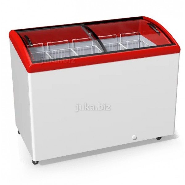 Морозильний лар з гнутим склом JUKA N400S