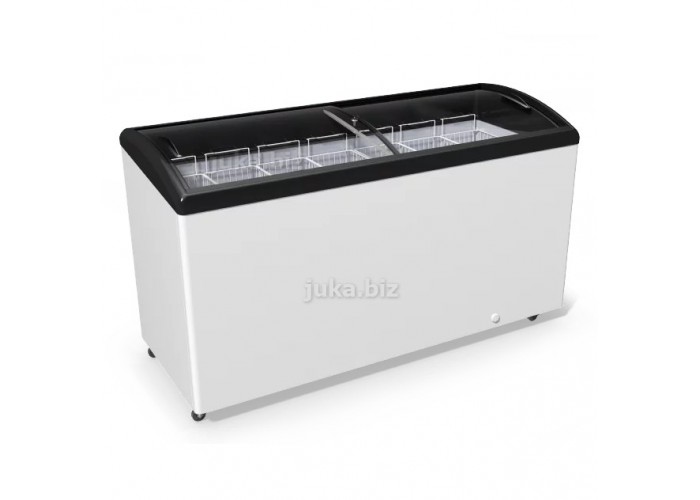 Универсальный холодильный ларь с гнутым стеклом JUKA N800S (-5С...+5С) 