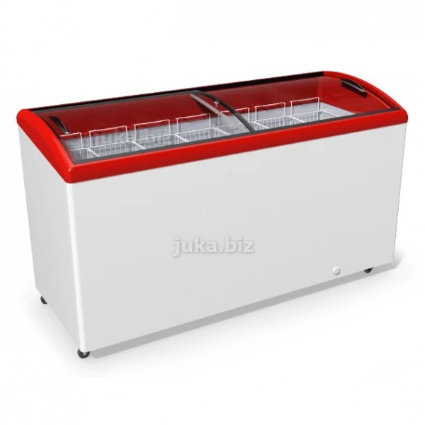 Універсальний холодильний лар з гнутим склом JUKA N800S (-5С...+5С)