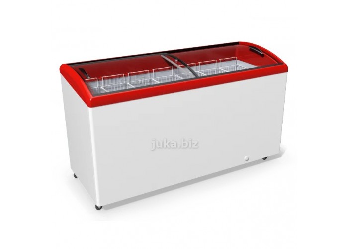 Универсальный холодильный ларь с гнутым стеклом JUKA N800S (-5С...+5С) 