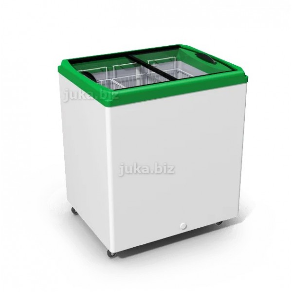 Морозильний лар з прямим склом JUKA M200P
