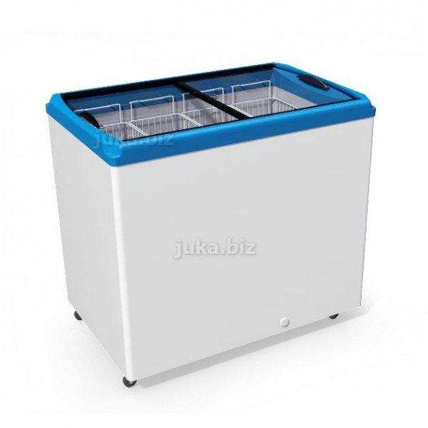 Морозильний лар з прямим склом JUKA M300P