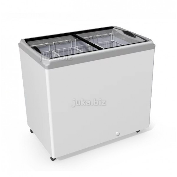 Морозильний лар з прямим склом JUKA M300P