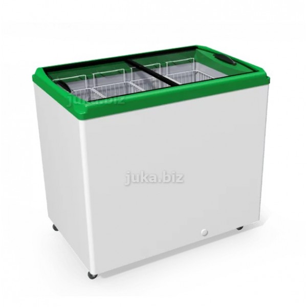 Морозильний лар з прямим склом JUKA M300P