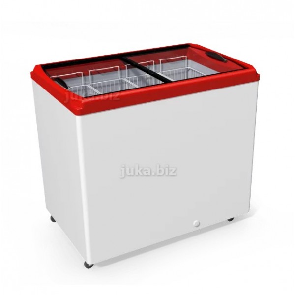 Морозильний лар з прямим склом JUKA M300P