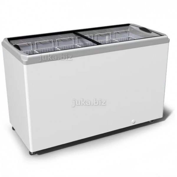 Морозильний лар з прямим склом JUKA M500P
