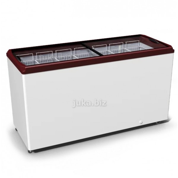Морозильний лар з прямим склом JUKA M600P