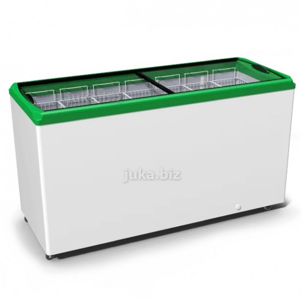 Морозильний лар з прямим склом JUKA M600P