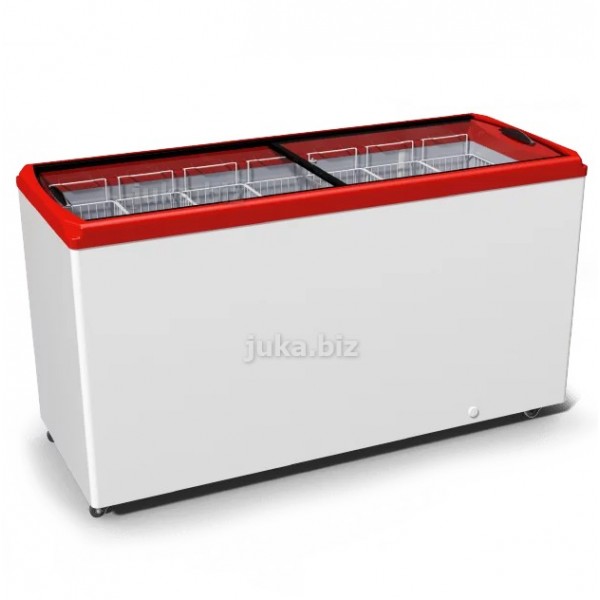 Морозильний лар з прямим склом JUKA M600P