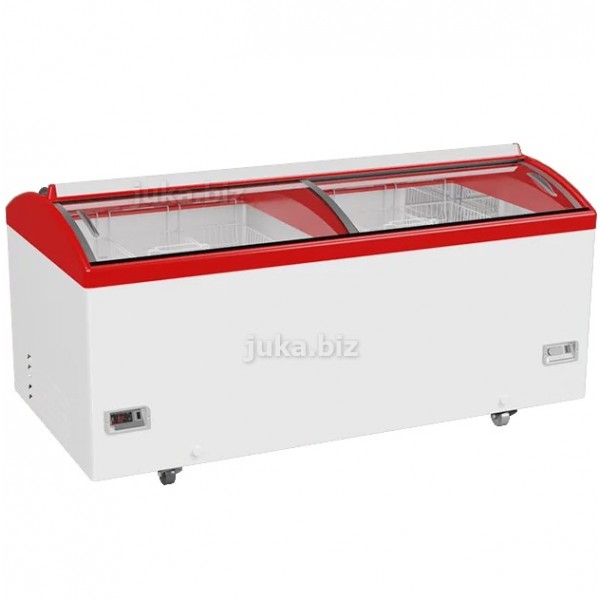 Морозильний лар з гнутим склом JUKA M1000S