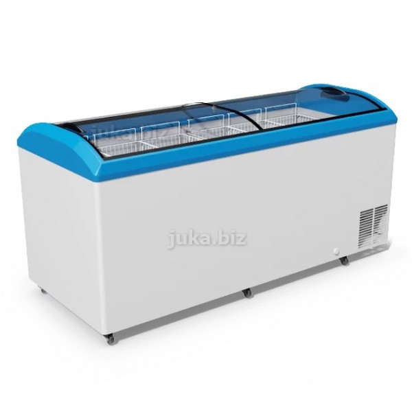 Морозильний лар - бонета з гнутим склом JUKA M800D