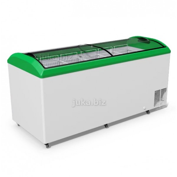Морозильний лар - бонета з гнутим склом JUKA M800D