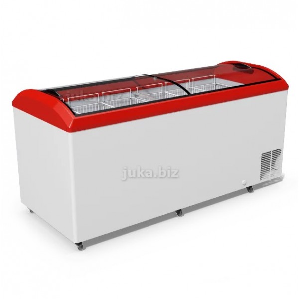 Морозильний лар - бонета з гнутим склом JUKA M800D
