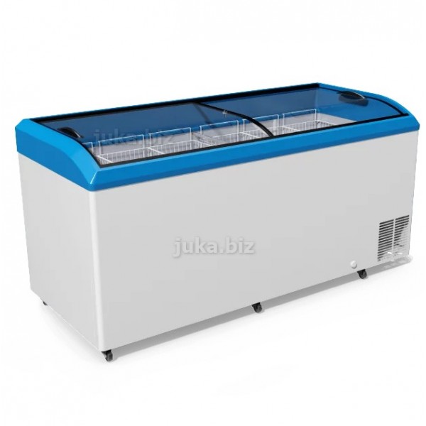 Морозильний лар бонета з гнутим склом JUKA M800S