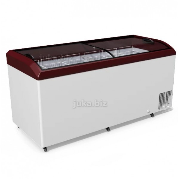Морозильний лар бонета з гнутим склом JUKA M800S