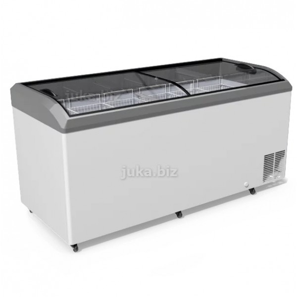 Морозильний лар бонета з гнутим склом JUKA M800S