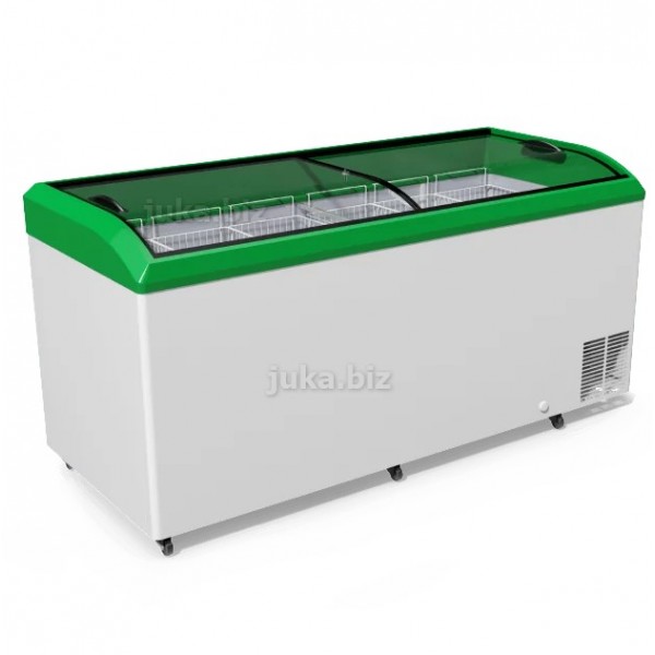 Морозильний лар бонета з гнутим склом JUKA M800S