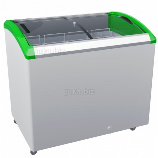 Морозильний лар з гнутим склом Juka M300SF