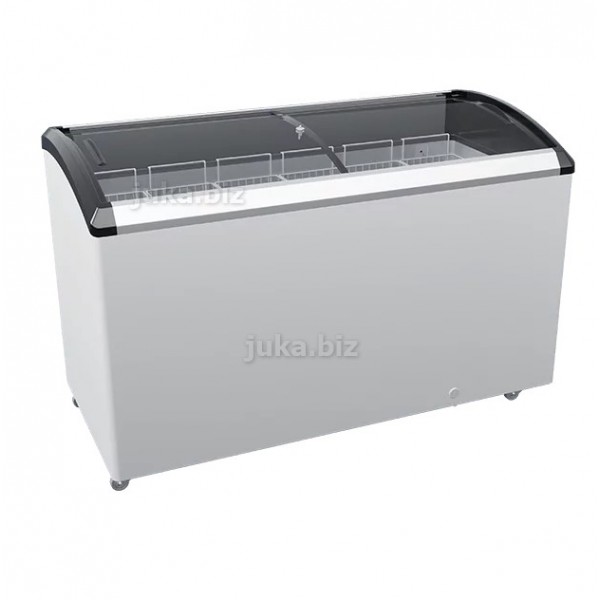 Морозильний лар з гнутим склом Juka M500SF