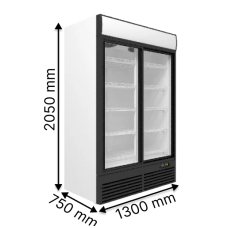 Холодильна шафа вітрина UBC Ice Stream Super Large REF