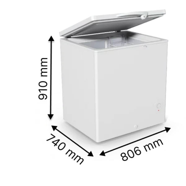 Морозильна скриня з глухою кришкою. Морозильна камера JUKA M200Z