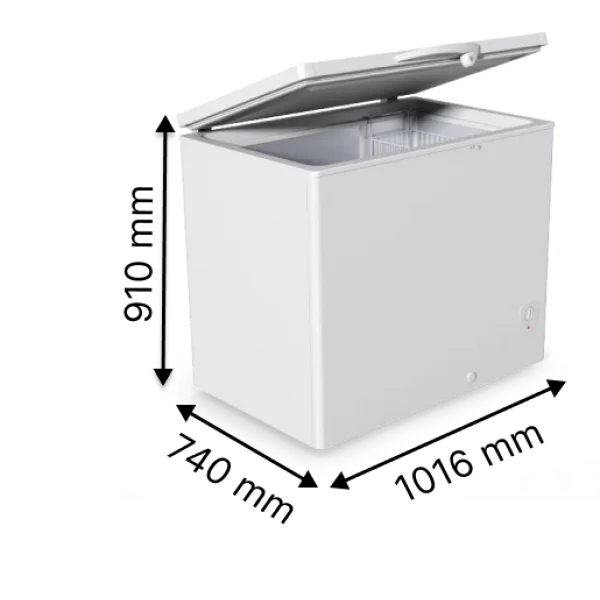 Морозильна скриня з глухою кришкою. Морозильна камера (-5С...+5С) JUKA N300Z