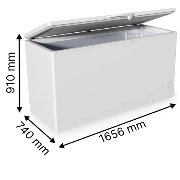 Морозильна скриня з глухою кришкою. Морозильна камера (-5С...+5С) JUKA N600Z